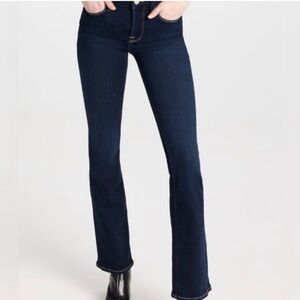 FRAME Le Mini Boot Jeans - Size 28 in Glade Finish